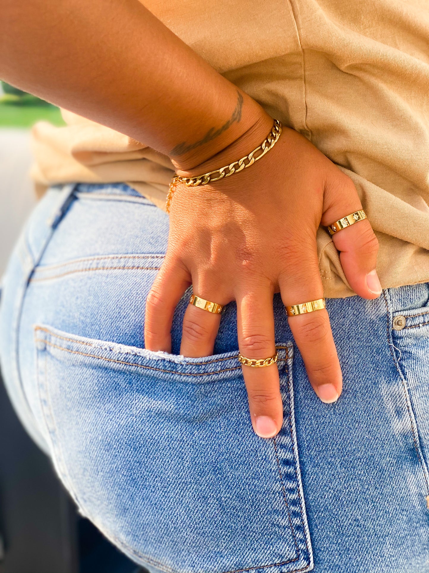 Figaro Chain Bracelet