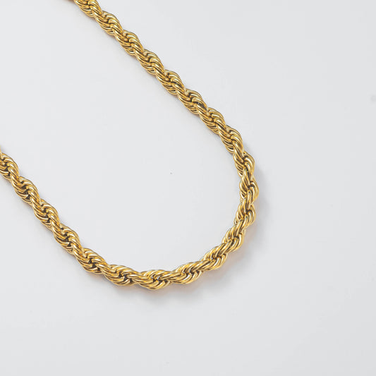 Rope chain necklace